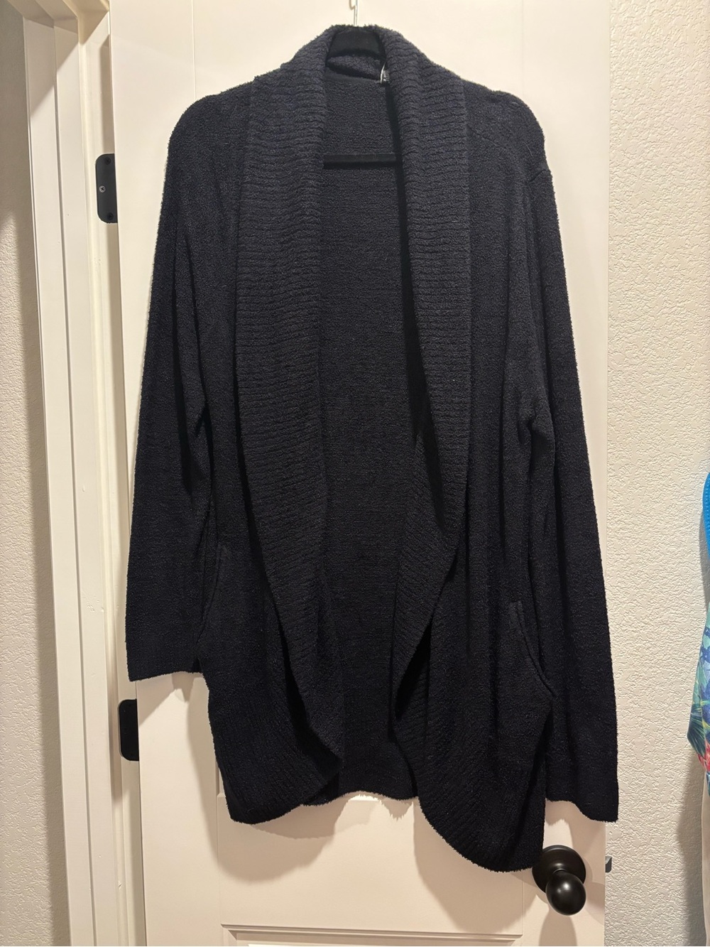 Plus Basic Black Cardigan